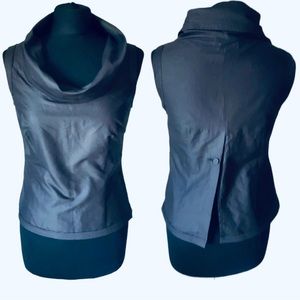 Metradamo Italian silk black top